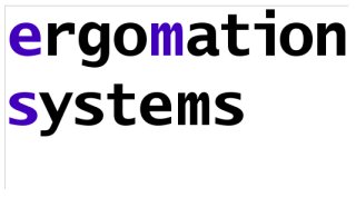 Logo ergomation systems